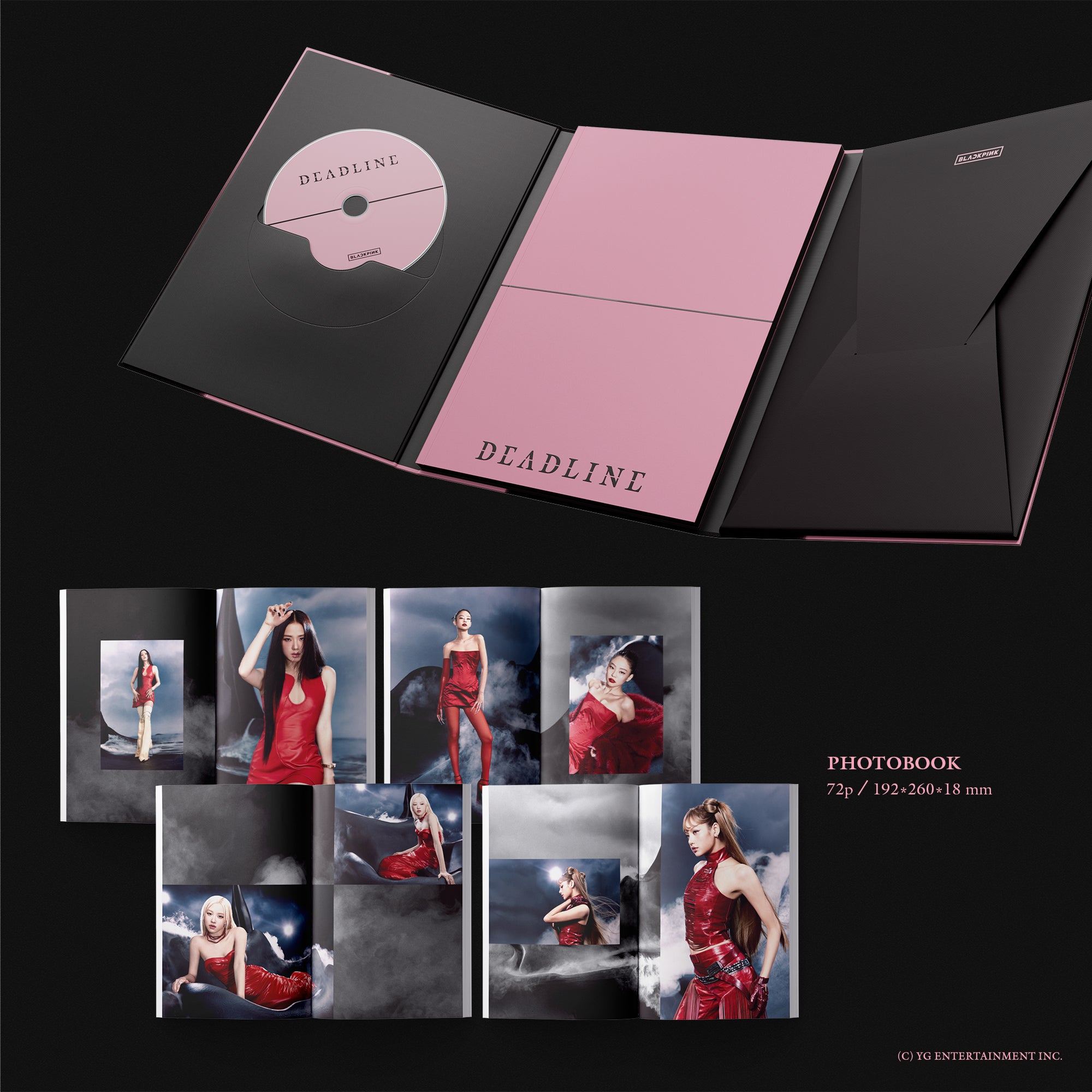 BLACKPINK 3rd MINI ALBUM [DEADLINE] BLACK Ver. – BLACKPINK EU