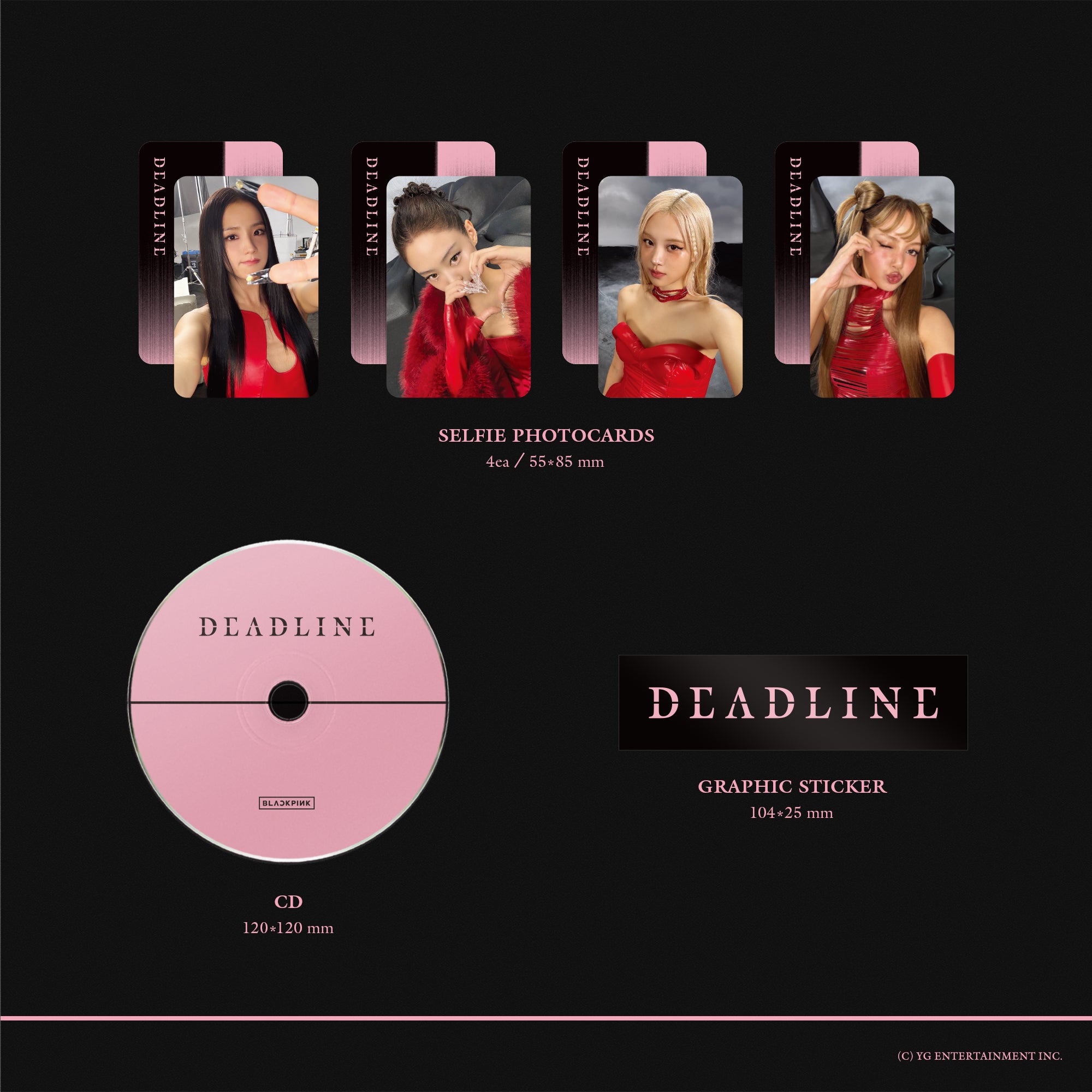 BLACKPINK 3rd MINI ALBUM [DEADLINE] BLACK Ver. – BLACKPINK EU
