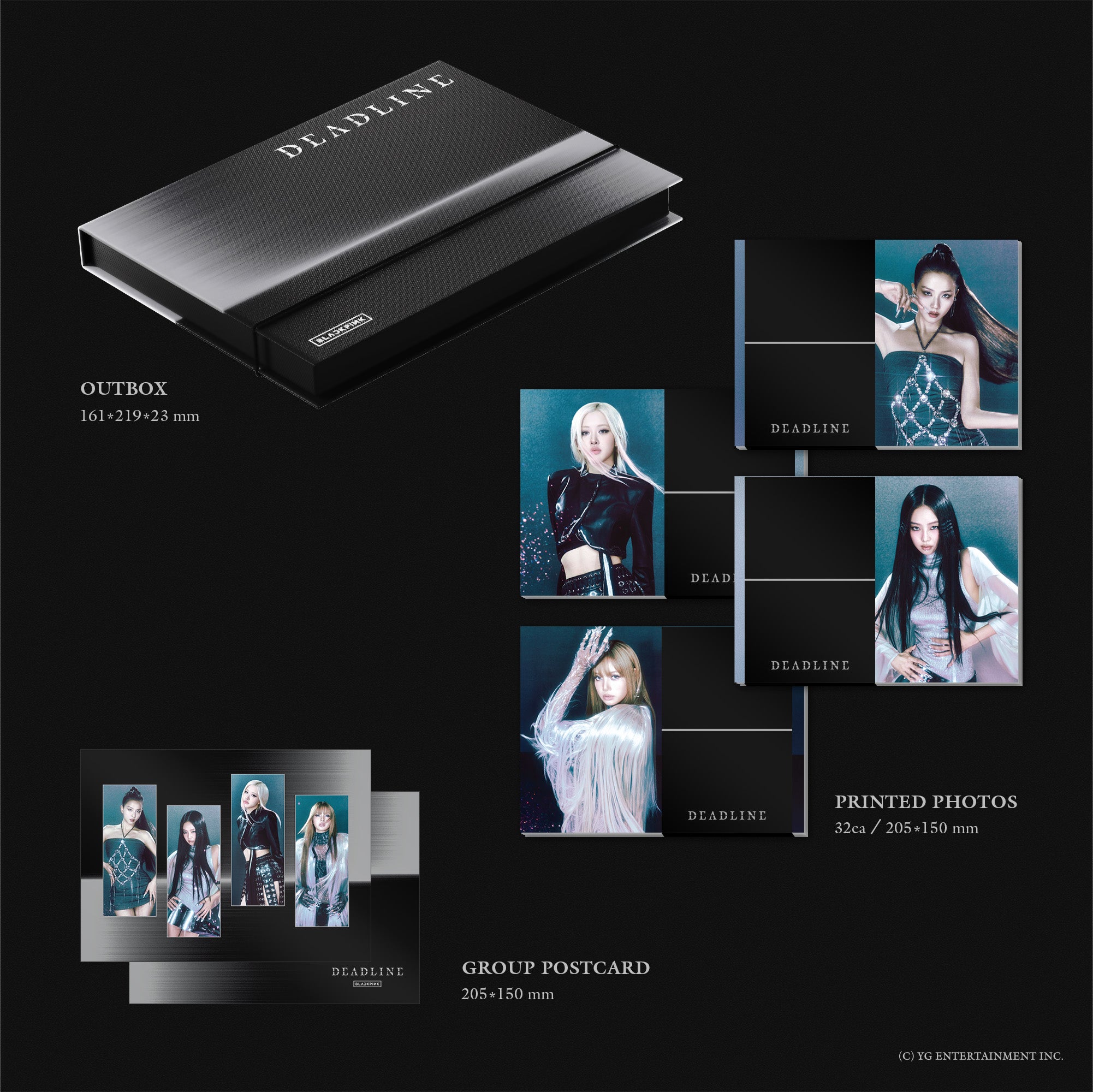 BLACKPINK 3rd MINI ALBUM [DEADLINE] GRAY Ver.