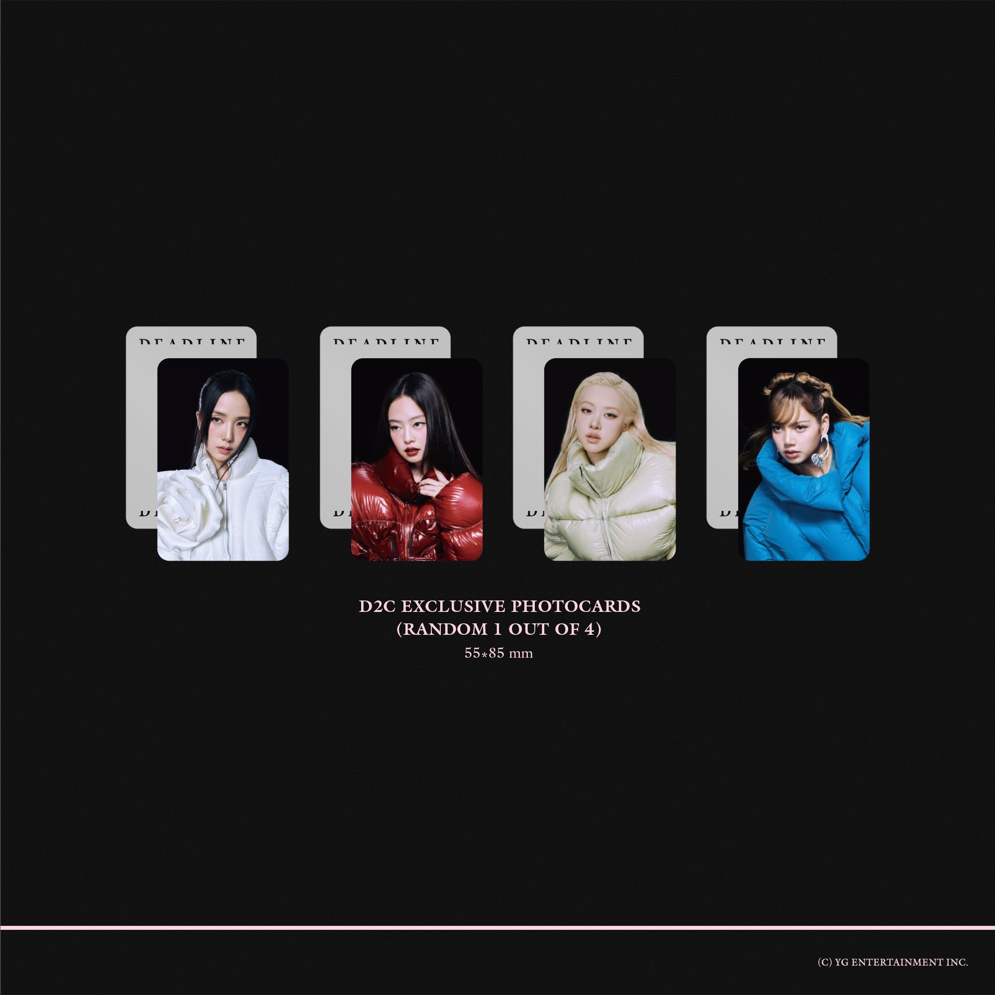 BLACKPINK 3rd MINI ALBUM [DEADLINE] PINK Ver. - D2C Exclusive