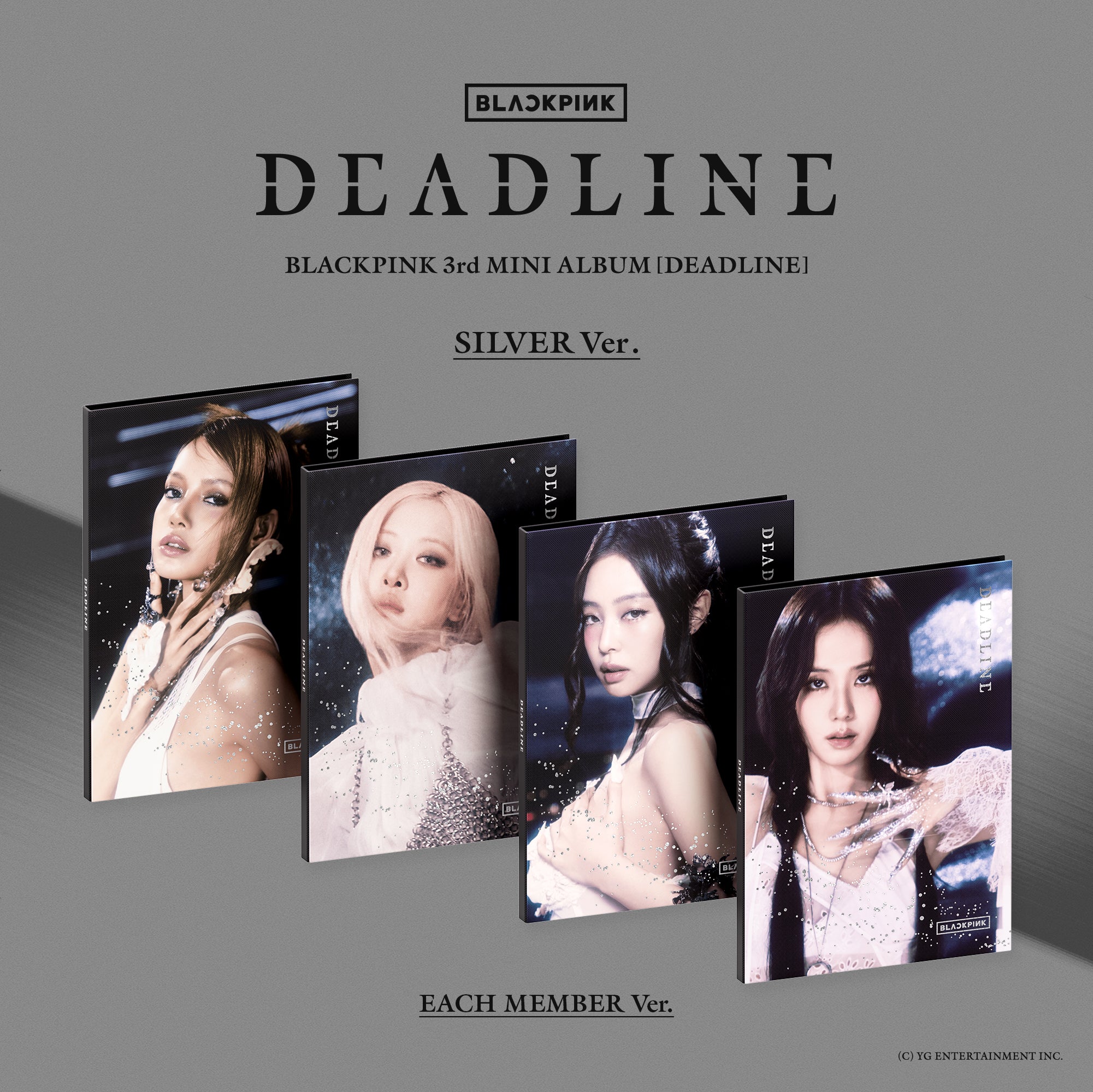 BLACKPINK 3rd MINI ALBUM [DEADLINE] SILVER Ver. - LISA